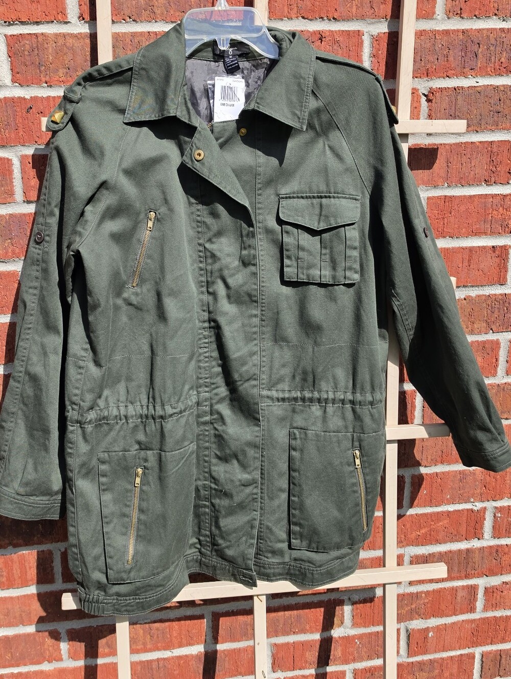 NEW Green Utility Jacket Medium